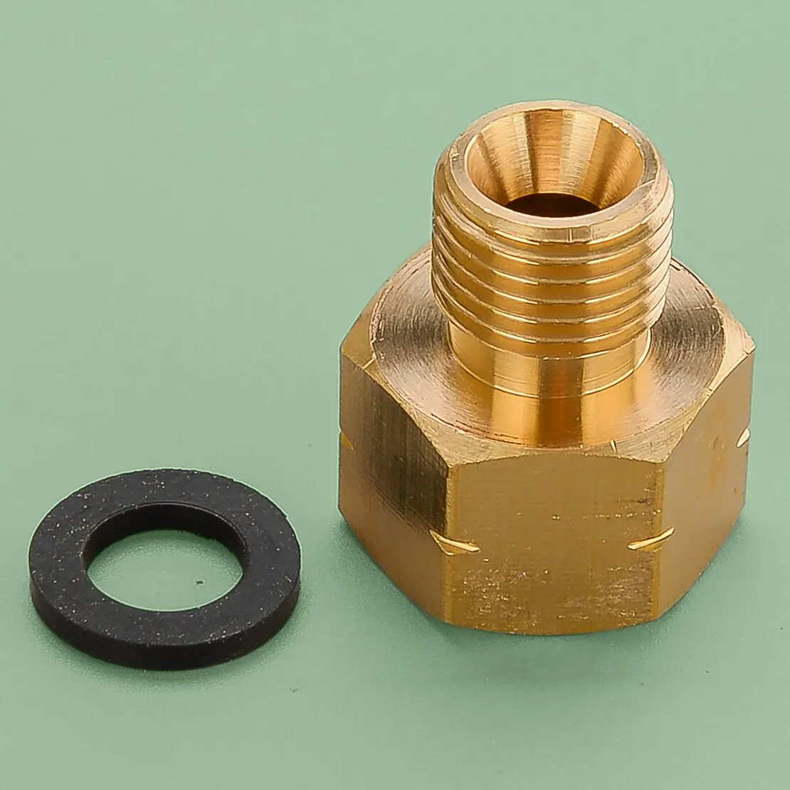 NEW 1/4 Inch Lks External 3/8'' Lks Internal Gas Stove Fitting Adapter Connector with Seal