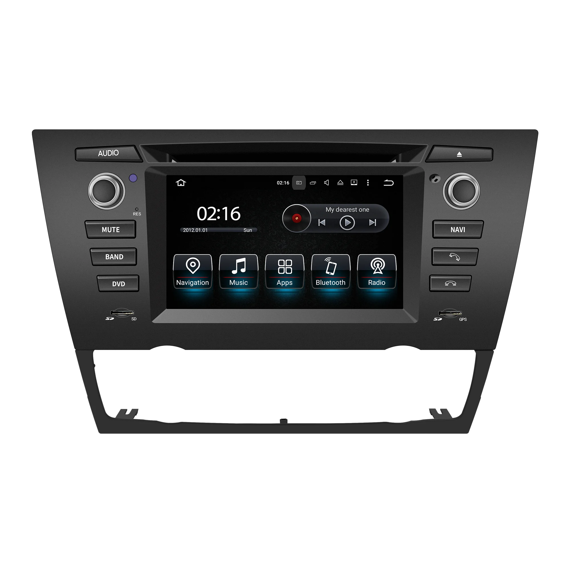 

Wireless CarPlay for BMW 3 Series E90 E91 E92 E93 Android Radio Head Unit 6.2'' TouchScreen Car Stereo 2005-2013 GPS Navigation