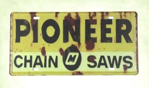 

Chain Saws tin sign car plate home interiors