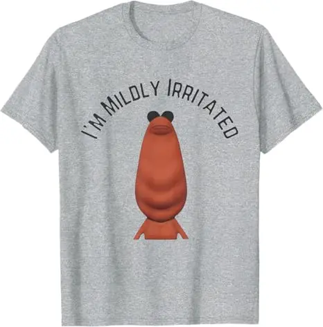 أنا مهيج معتدل ماركوس الدودة مضحك ميمي النساء الرجال تي شيرت Y2k الفكاهة للجنسين القطن قائلا المحملة الجدة هدية قصيرة الأكمام #5