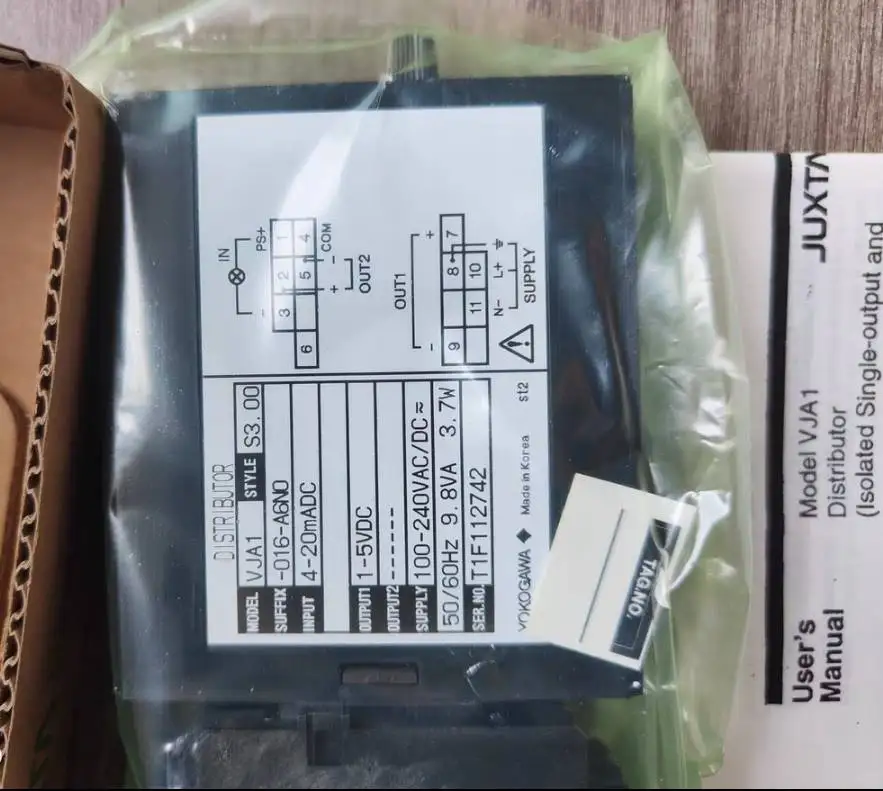 Convertidor de señal TLF Yokogawa VJ VJA1-016-AAN0 VJA1-016-A6N0 VJR6-016-166U