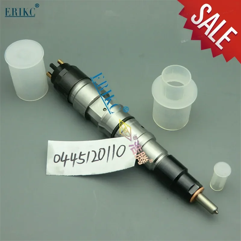 

ERIKC 0445120110 CRIN CR/IPL26/ZIRIS20S Auto Injector 0 445 120 110 Diesel Injector 0445 120 110 for YUCYUCHAI J6A00-1112100-A38