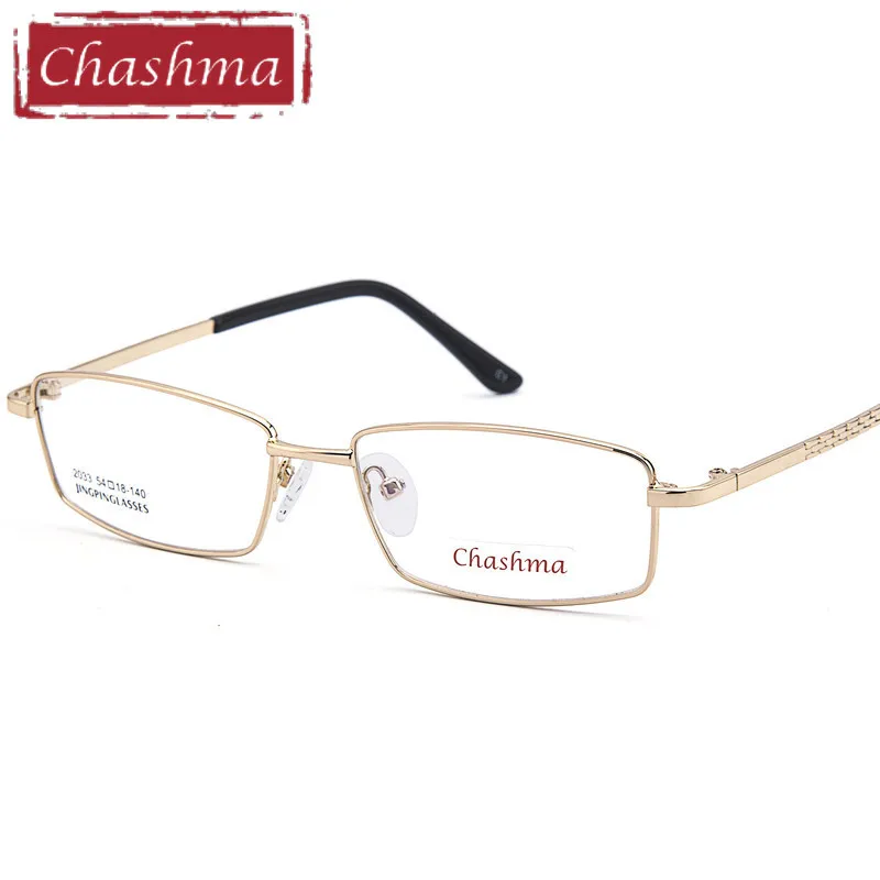 Chashma Prescription Glasses Men Fashion Eyewear Optical Full Frame Ultra Light Optical Eyeglasses Frames for Recipe Spectacles