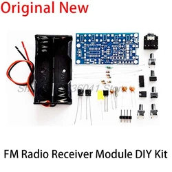 RDA5807 GS1299 DIY Electronic Kits Wireless Stereo FM Radio Receiver Module PCB 76MHz-108MHz DC 1.8V-3.6V