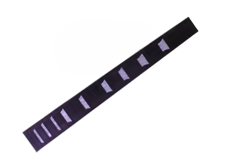 

Guitar Ebony Fretboard New 22 fret Guitar Neck 24.75 inch Unfinished Replacement Fingerboard Electric Guitar Parts