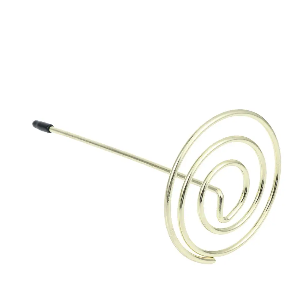 3 Pcs Menu Metal Restaurant Ticket Holder Invoice Fork Bill Memo Stabber Receipt Folder Office Supplies