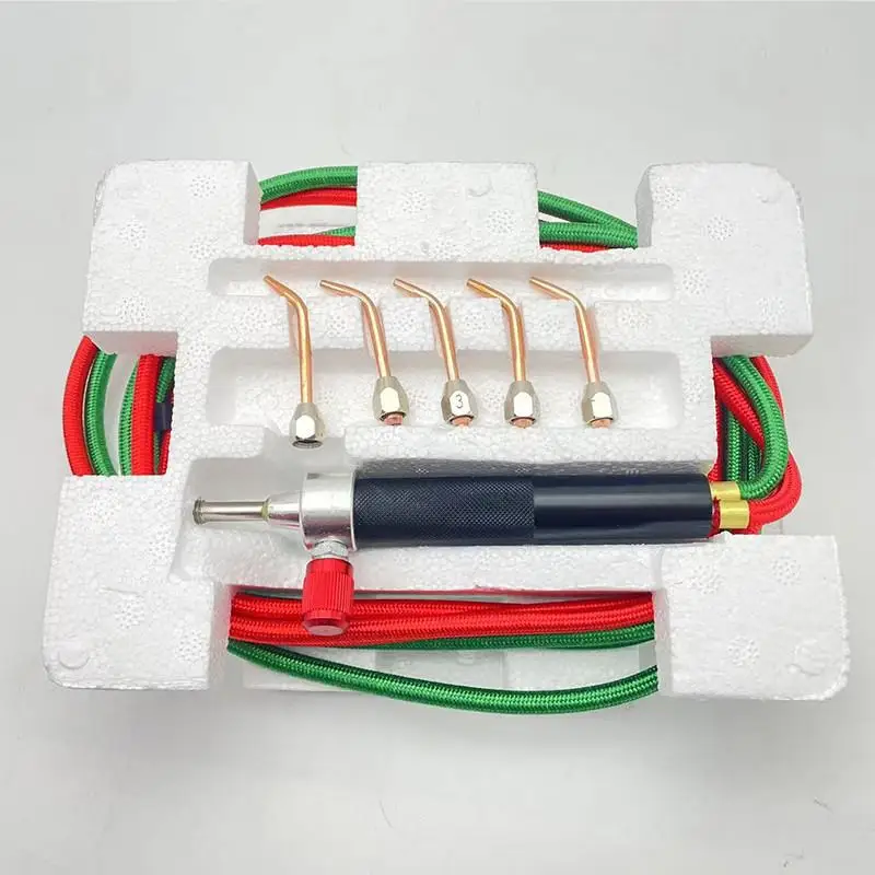 

Portable Gas Oxygen Acetylene Oxy Welding Cutting Torch Equipment Cutting Kit Oxigen Welding Torch