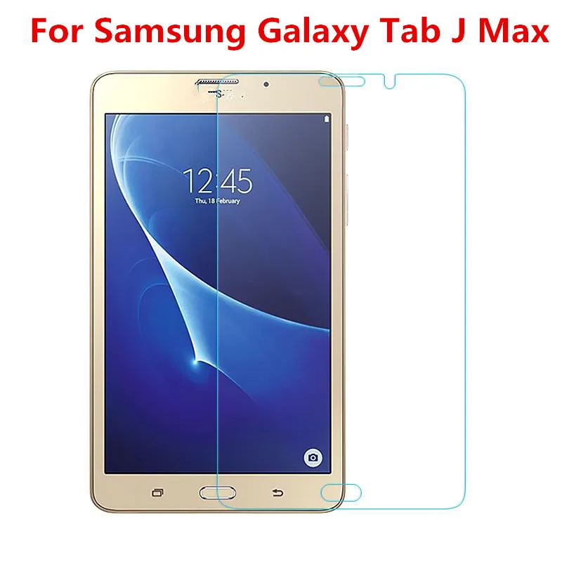 HD Tempered Glass For Samsung Galaxy Tab J Max JMAX jmax 7.0' 7 inch Screen Protector Anti Shatter Tablet Protective Glass Film