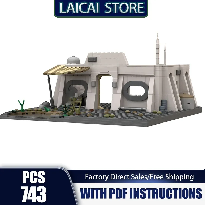 شعبية ستار فيلم نموذج Moc اللبنات Homestead نموذج التكنولوجيا الطوب DIY بها بنفسك الشهيرة Sence الجمعية عطلة لعبة الهدايا