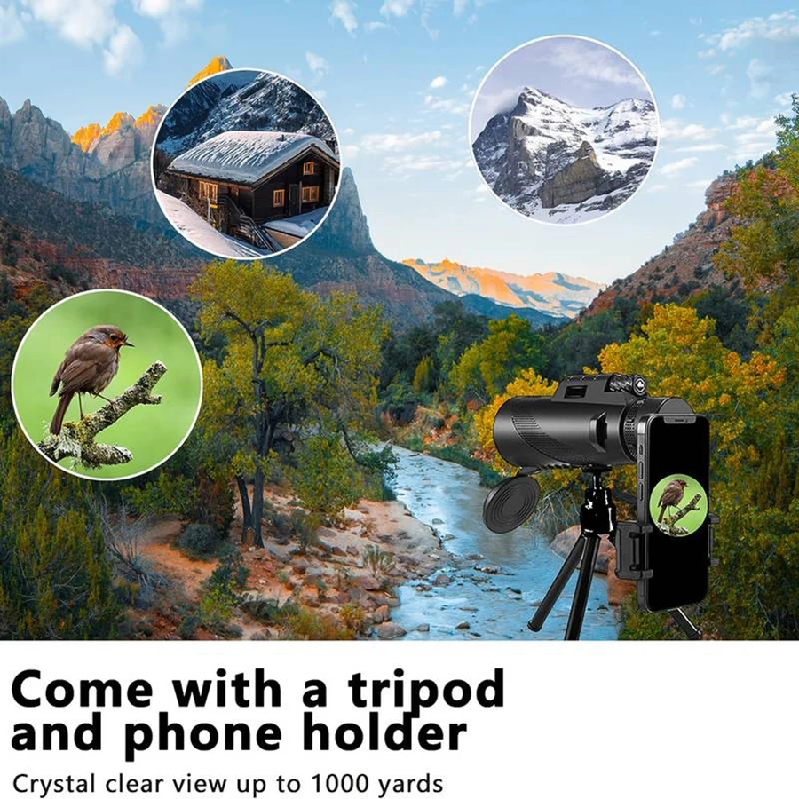 80x100 Tall List Binoculars Long Distance Professional Binoculars Suitable for Camping Tours Outdoor Concerts