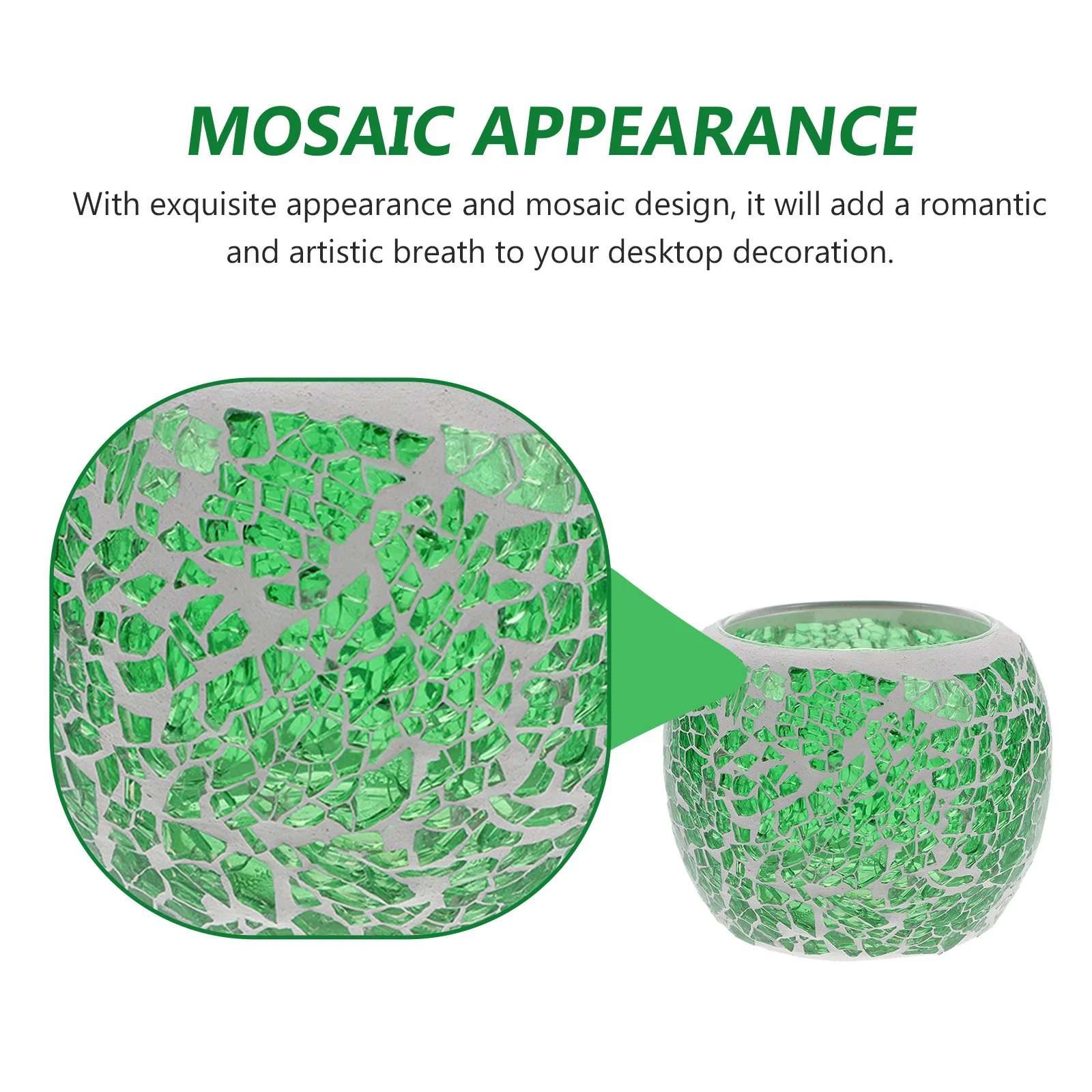 

Glass Candleholder Romantic Tabletop Decor for Wedding Party Dining Table Decoration Artistic Stand with Unique Pattern