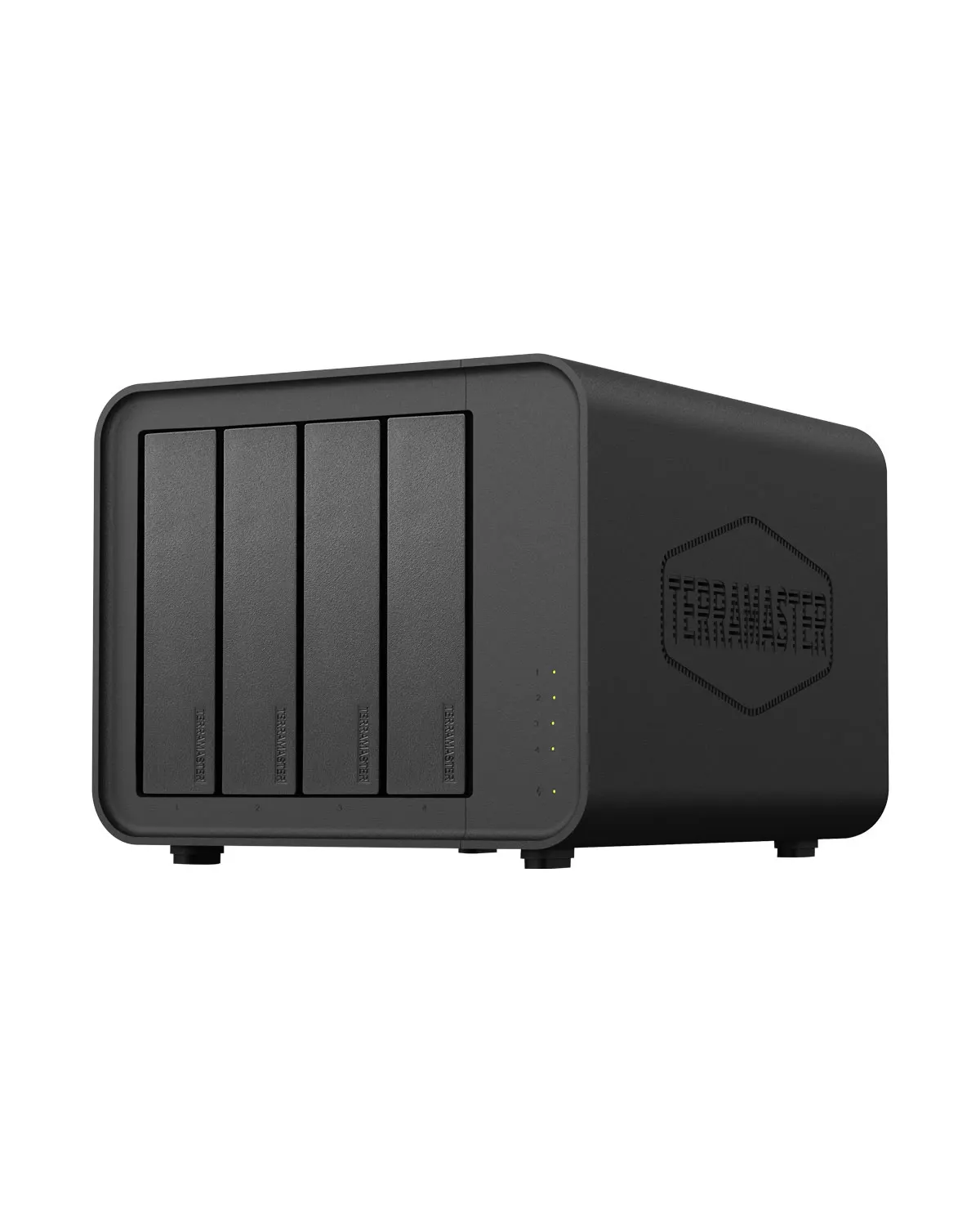 TERRAMASTER F4-212 4 Bay NAS - Quad Core CPU, 2GB DDR4 RAM, Network Attached Storage Personal Cloud (Diskless)
