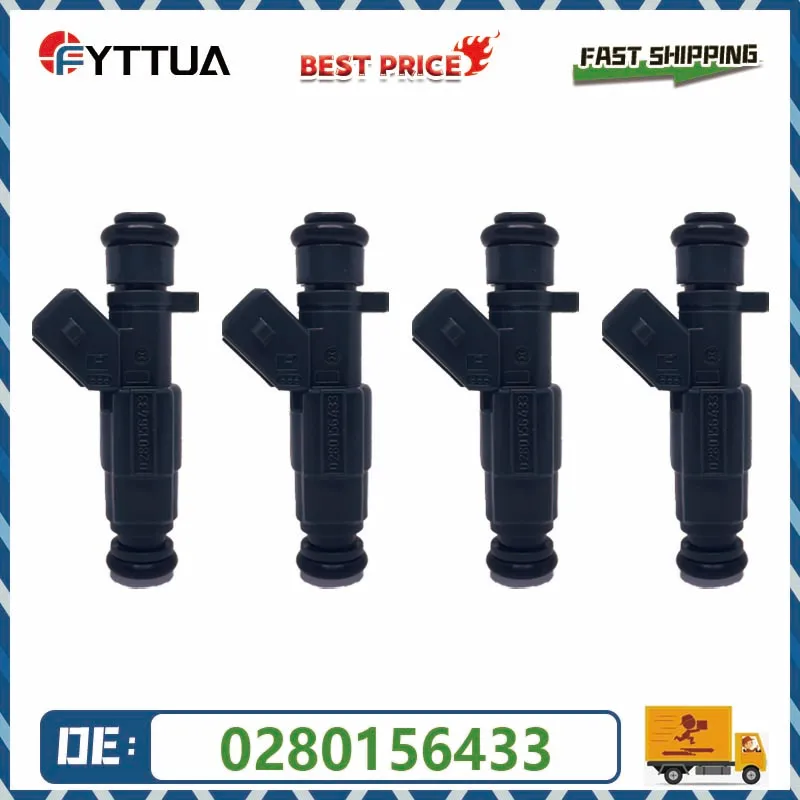 

4pcs Hot sale high Quality Fuel Injection Nozzle 0280156433 for ACE 4.9 1995-1998