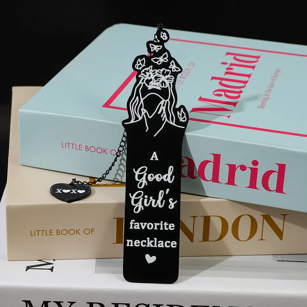 

Dark Romance Metal Bookmark Spicy Book Accessory School Supplies Novel Accessory Romantic Gift for Women Aesthetic Stationery