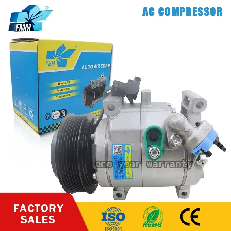 

FMM 12V Car Air Conditioning AC Compressor for Honda CRV 2007 2008 2009 2010 2011 38810-5FA-T11 388105FAT11