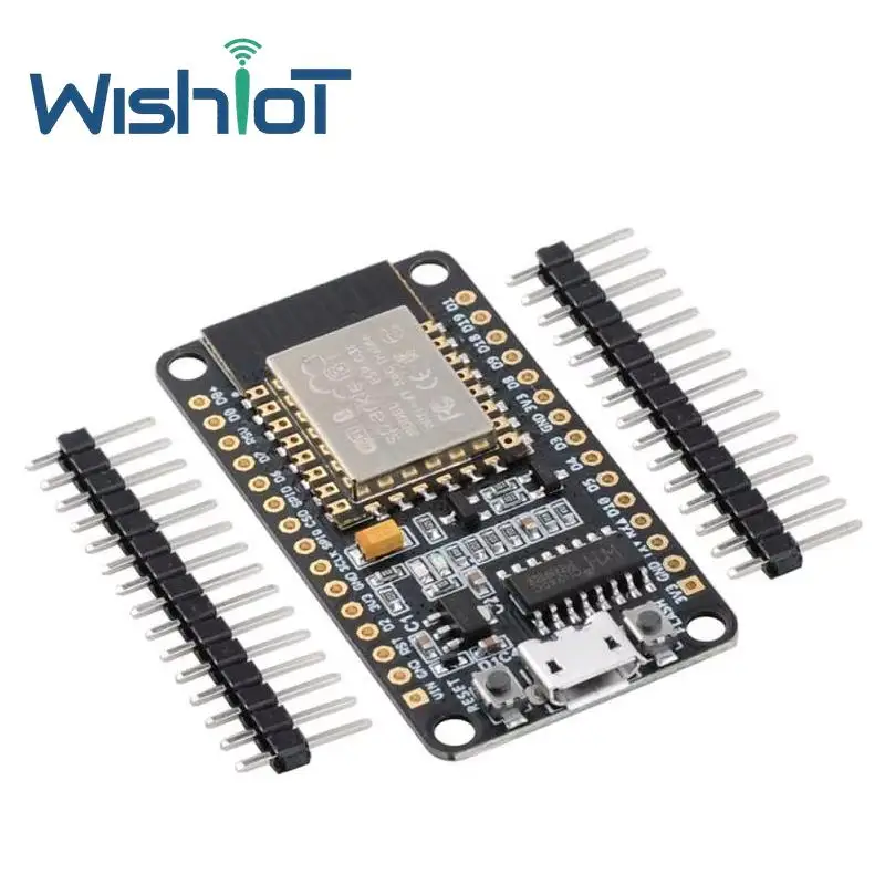 NiceMCU C3F V1.0 ESP32 C3 Development Board Module Pin Header Parts Set Compatible for Wireless WiFi IoT DIY Project