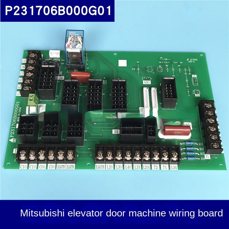 

For Mitsubishi Elevator Accessories Door Machine Interface Board P231706b000g01 Door Machine Power Strip Car Top Power Board