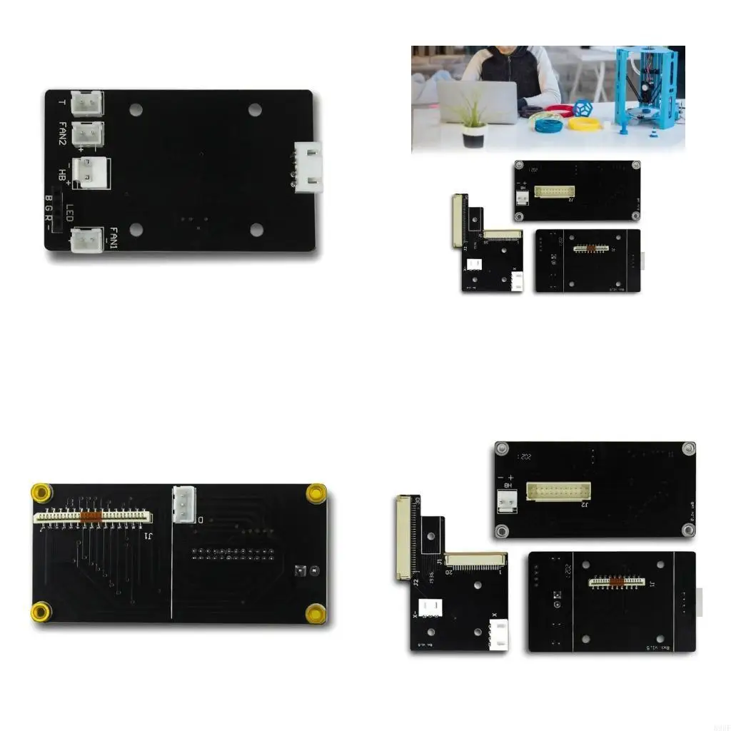 

896F for SidewinderX1 SW-X1 X/Z/E-Axis Extruder PCB- Motor Print Head Adapter Board
