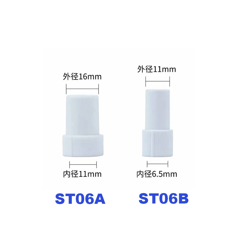 

20Pcs/Bag Autoclavable Dental Strong & Weak Suction Tube Convertor Head Plastic Saliva Swivels Ejector Suction Adaptor Tips