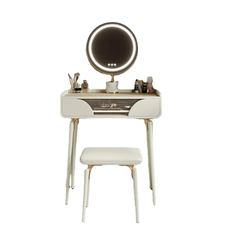 

YY Modern Simple Mini Apartment Master Bedroom New Light Luxury Makeup Table