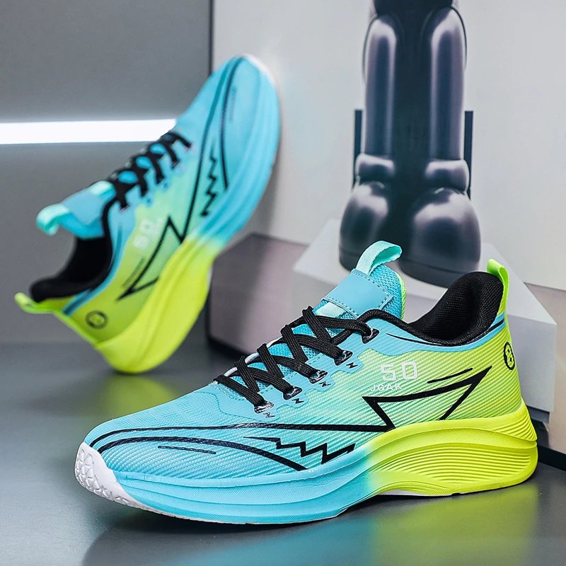 

Мужская спортивная обувь, легкие гоночные кроссовки из карбоновой пластины, зимняя амортизация, противоскользящие, износостойкие, дышащие.