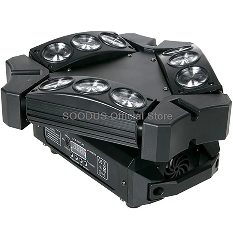 

120W Moving Head DJ Light Rotating Beam Lights Stage Light DJ Lighting Led For Sound Activated Light DJ KTV Disco Party Wedding