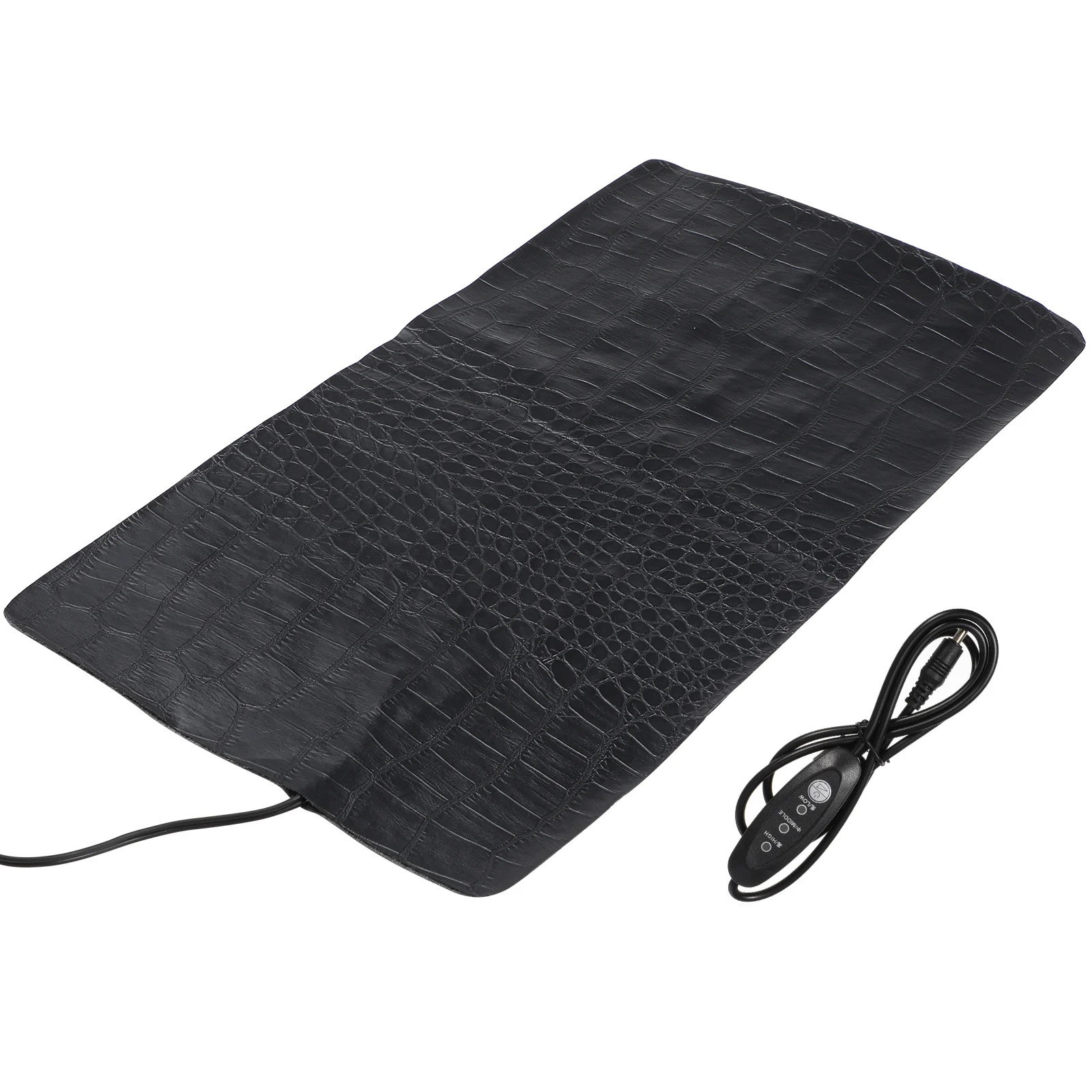 

Adjustable 3-Level Temperature Pet Heating Pad Dog Cat Electrical Warming Mat Carbon Fiber Even Heat Distribution Waterproof