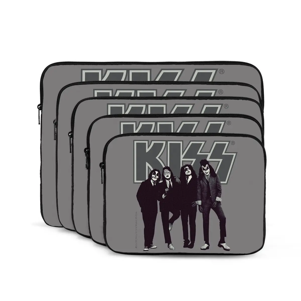 

Kiss Rock Band Retor Notebook Laptop Bag Case Pouch For Macbook Air Pro Tablet Shockproof Case Bag