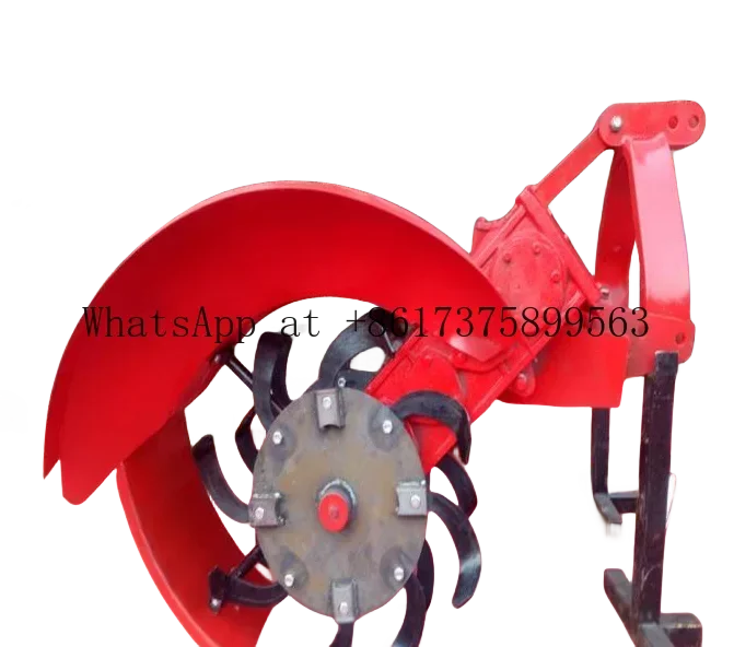 Tractor Rear Mounted Farmland Ditching Machine Ditching Soil Cultivation Drainage Ditch Digging