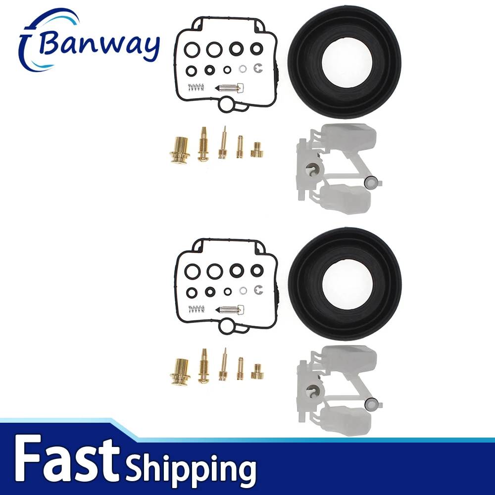 

FOR Suzuki GS500 GS 500 GS500E 1990-2000 Gs500e 1994-2000 Carburetor Repair Kit Diaphragm Float