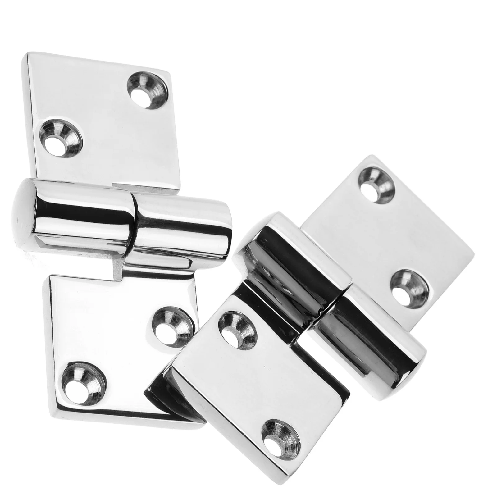 

2pcs Split Hinge 90x38x5mm Stainless Steel Thickened Detachable Cabinet Door Hinges for Boat Building Hardware