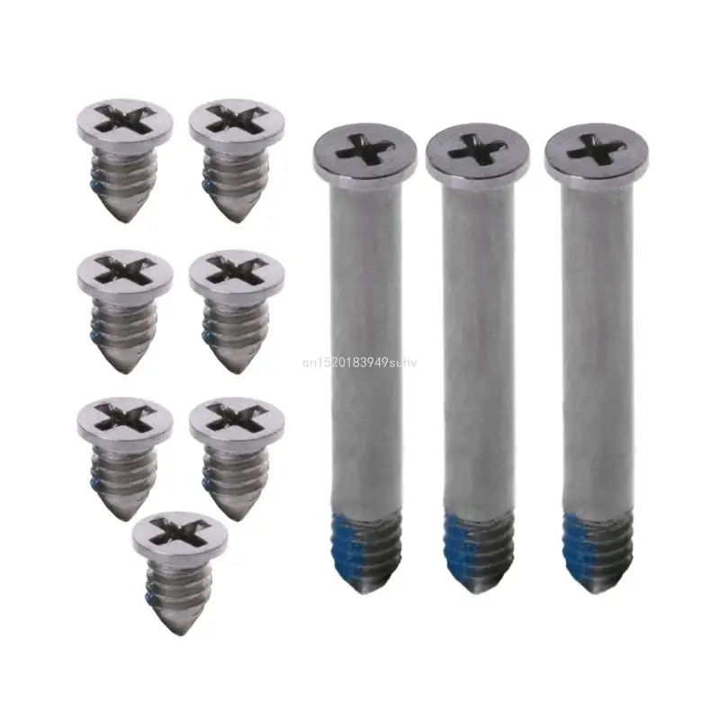 10 PCS/Set New Bottom for Case Screw 3 Long 7 Short For Macbook A1278 A1286 A1297 13