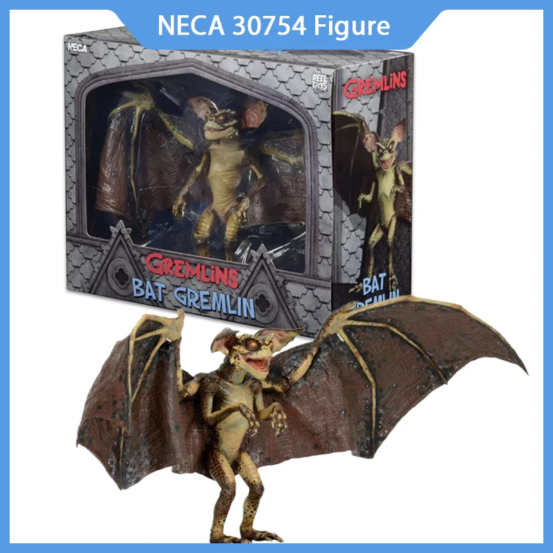 

Фигурка NECA 30754, фигурка Gremlins 2, захватывающая летучая мышь, Gremlin Deluxe, экшн-фигурка, коллекция моделей, подарки на день рождения, 6 дюймов