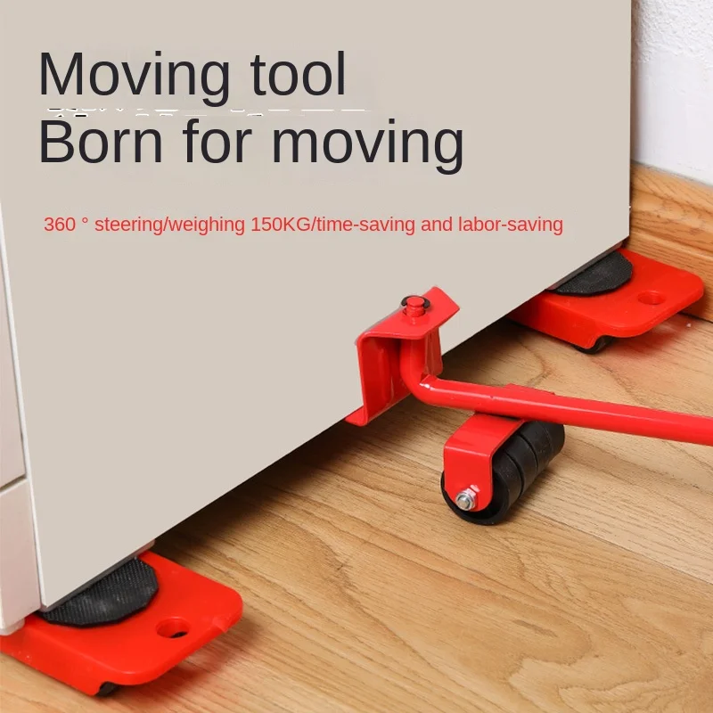 Moving Heavy Lifts, Pulleys, Carrying Beds, ABS Wheels, Labor-Saving Movers