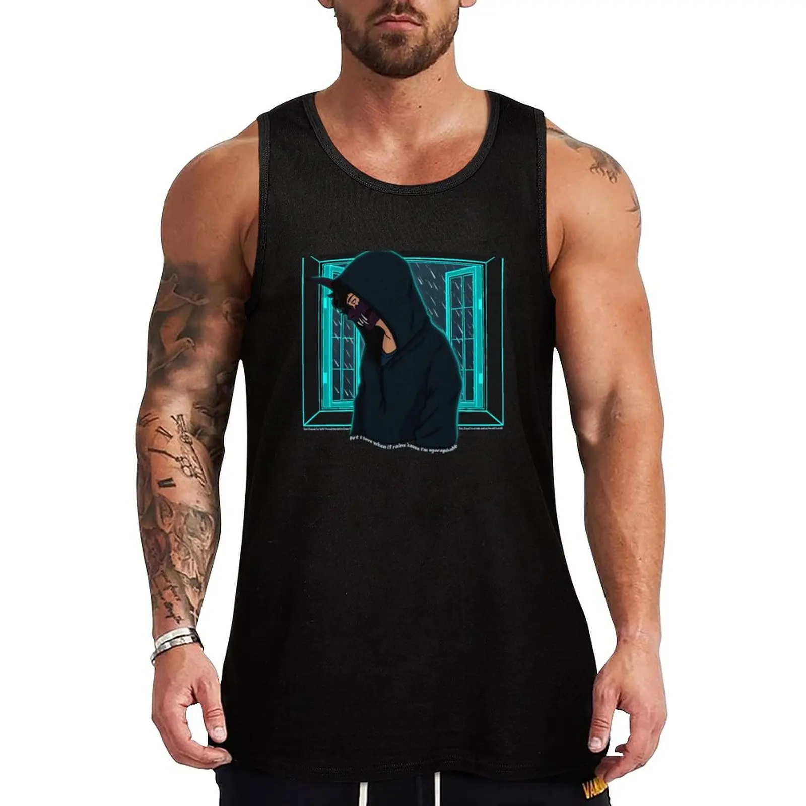 Agoraphobic Tank Top Street Fashion Tank Top Urban Sleeveless Wear