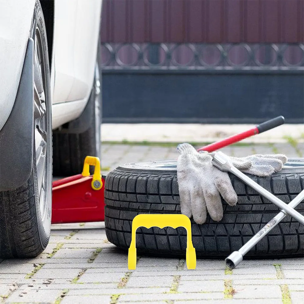 2 Pcs Jack Handle Replacement Mounts Lifting Bracket Rod Car Plastic Hydraulic Floor Jack Tool Practical Ergonomic