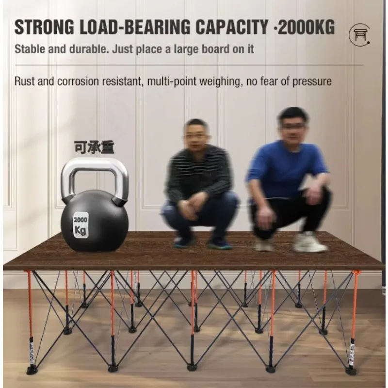 6-leg High-quality Foldable Spider Leg Workbench, Portable Work Saw Holder Support, Quick-extend Workbench