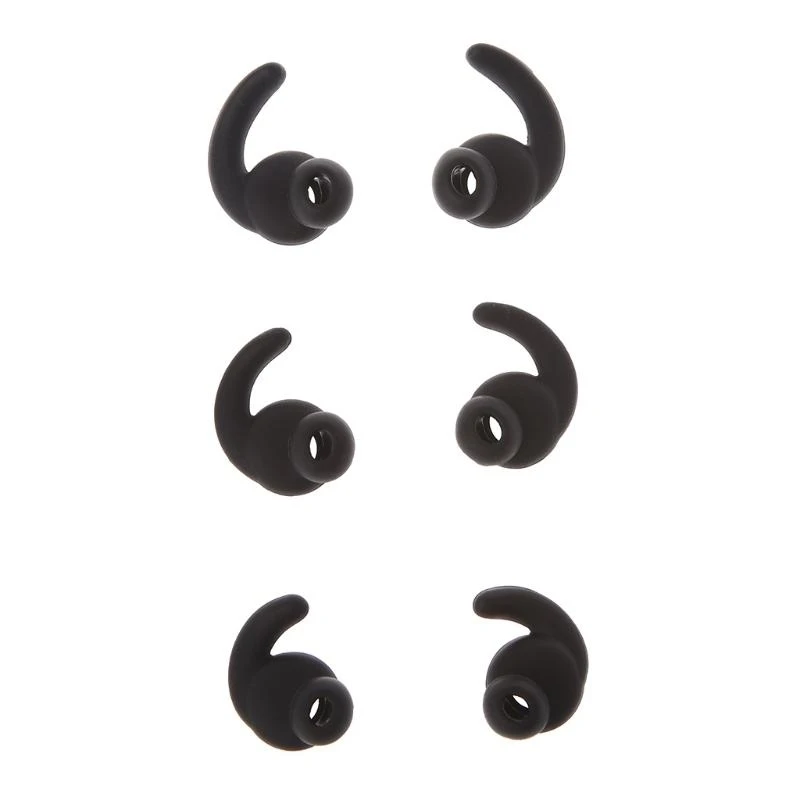 

652F S/for M/L 3 Pairs Silicone In-Ear Earbuds Eartips forJBL REFLECT Sports Headphone Earphone Ear Tips Easy to Use