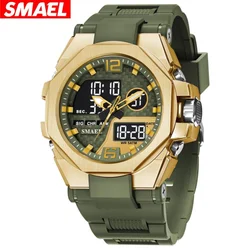 SMAEL 8103 Trendy Men's Electronic Watch Outdoor Multifunction Tactical Alarm Clock Luminous Calendar Waterproof Digital Watches