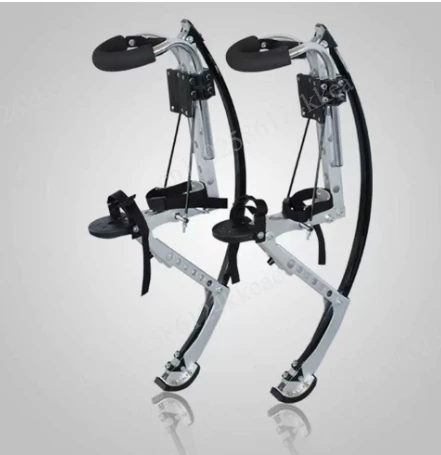 004 Adult Bionic Bouncing Stilts, Outdoor Fitness Kangaroo Jumping Shoes