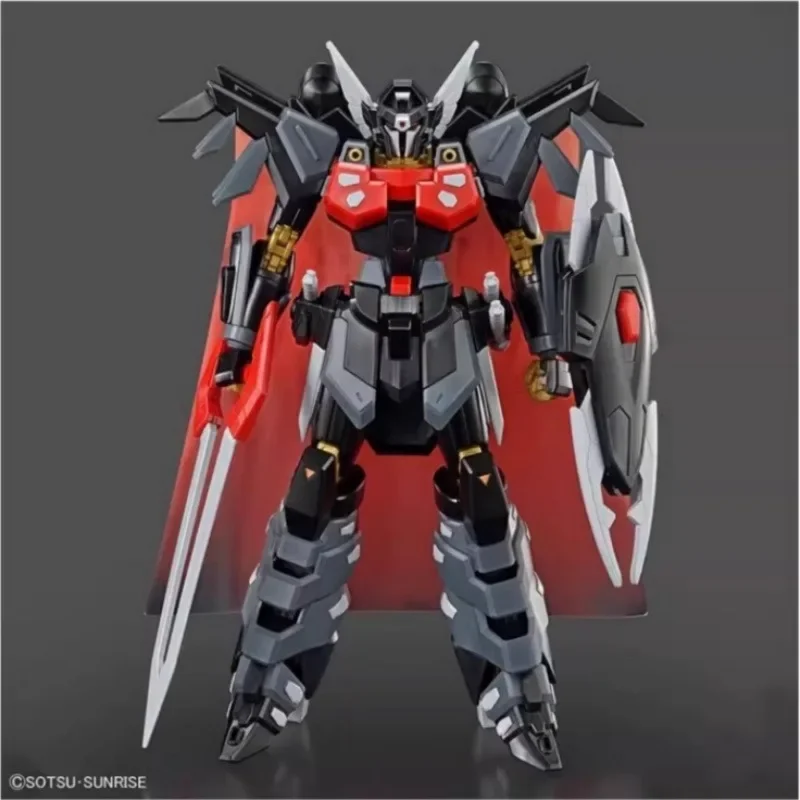 Bandai Original in Stock GUNDAM HG 1/144 Anime Figure BLACK KNIGHT SQUAD Shi-ve.A  Action Figure Toys for Boys Kids Gifts Model