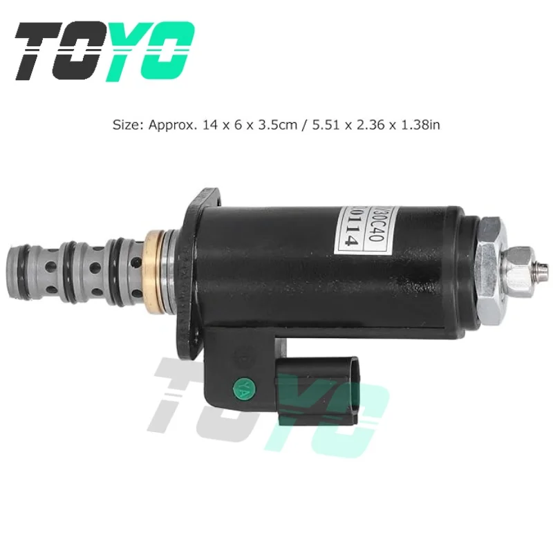 TOYOOEM ENTREGA RÁPIDA SK200-3/5/6 YN35V00019F1 KDRDE5K-31/30 C40-101 Válvula Solenóide