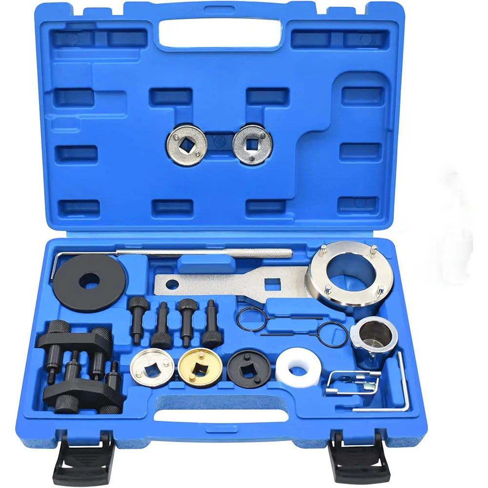 

Набор из 21 инструмента для регулировки ГРМ (распредвал, коленвал) для Audi VW VAG EA888 1.8 2.0 TSI TFSI T10355 T10060A T10352 T10368 T40011 T40196