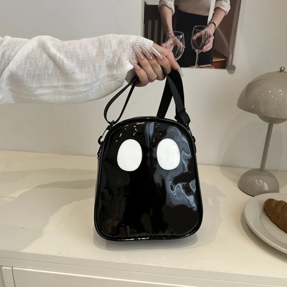 

Новинка, сумка через плечо из искусственной кожи на Хэллоуин, водонепроницаемая прозрачная сумка через плечо на молнии, большая вместительная сумка через плечо для девочек