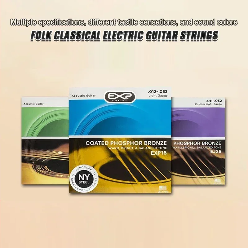 

Classical Guitar Strings Nylon Core Silver Plated Copper Wound Musical Instruments Accessories Parts