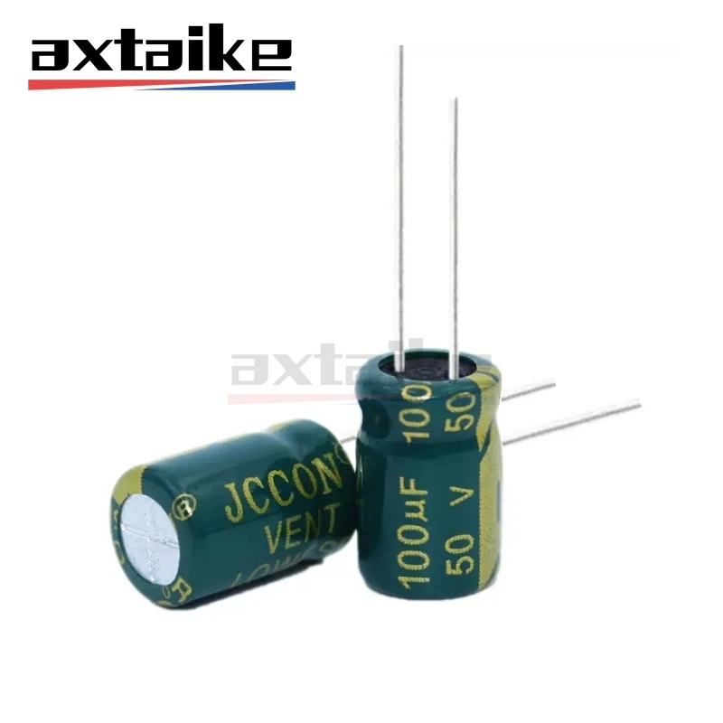 

100UF 16V 25V 35V 50V 63V 100V 160V 200V 250V 400V 450V 5*11/8*12/10*17/13*25 High Frequency Low ESR Electrolytic Capacitor