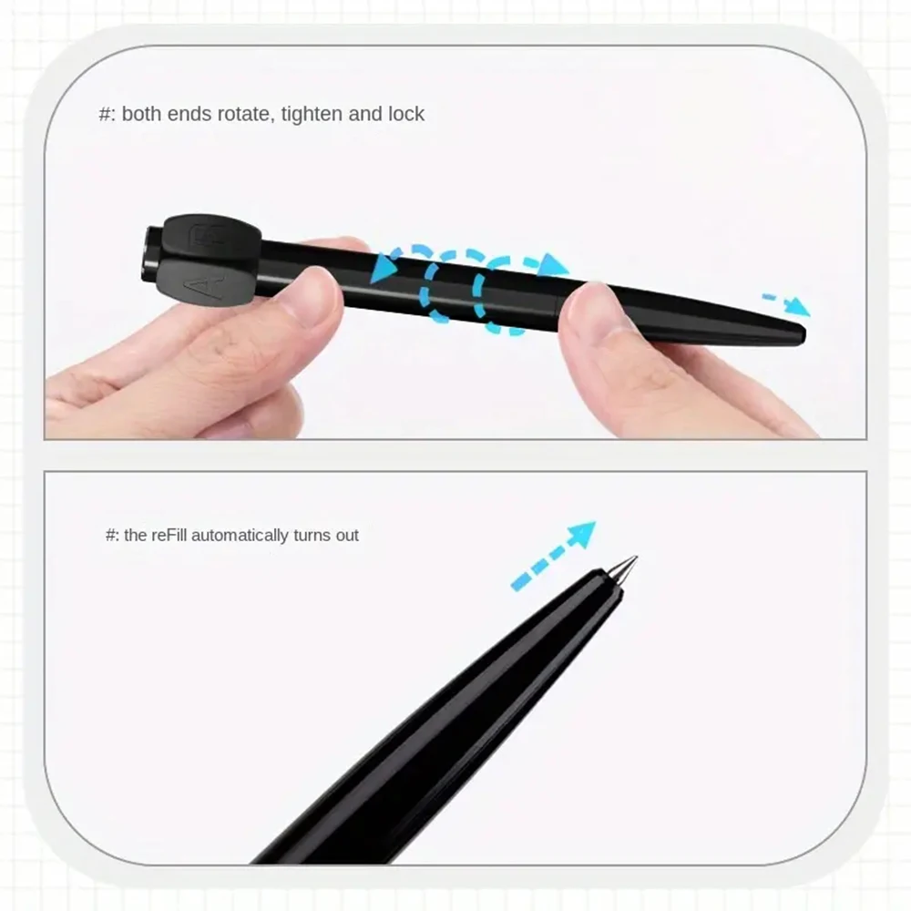 Stylo d'écriture pratique réutilisable, stylo réponse multifonctionnel, cadeau d'anniversaire et de Noël