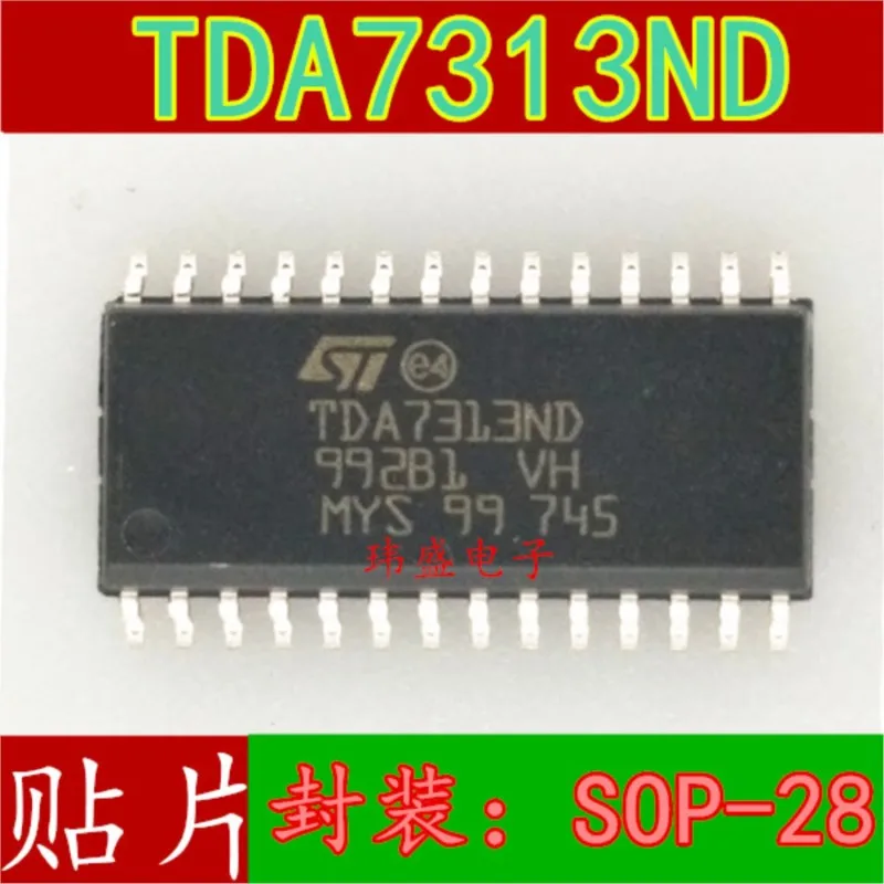 

(5 Pieces) NEW TDA7313 TDA7313ND SOP-28