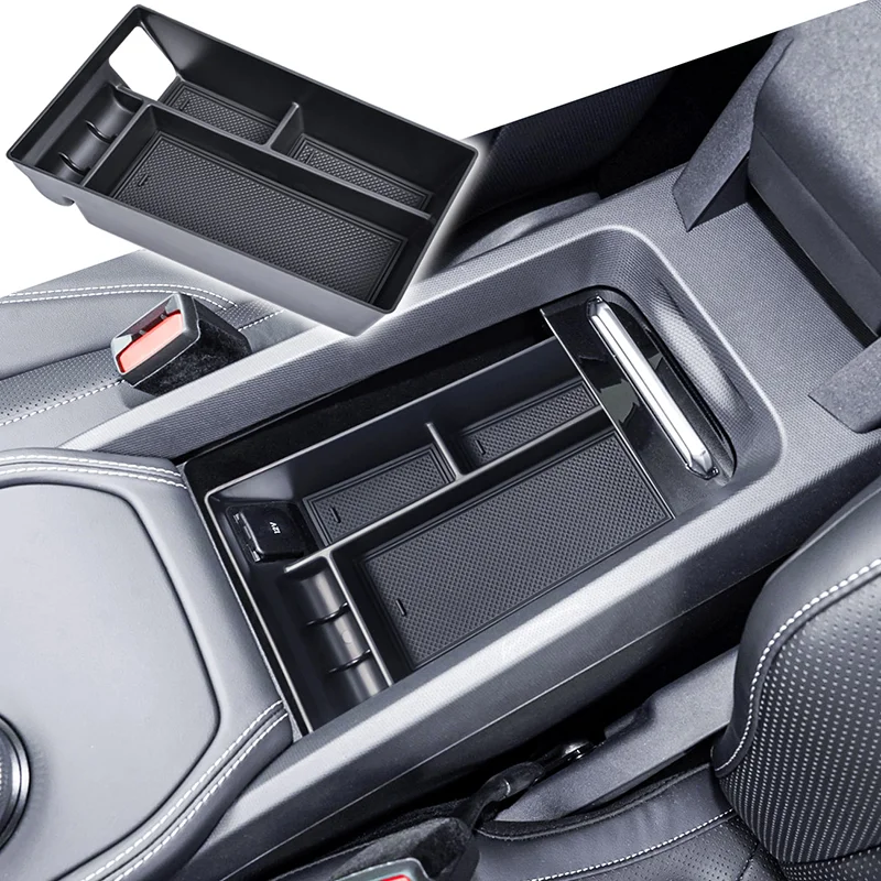 

Car Armrest Box For Ford Mustang Mach-E 2021 2022 2023 Accessories Center Console Organizer Interior Storage Box Tray