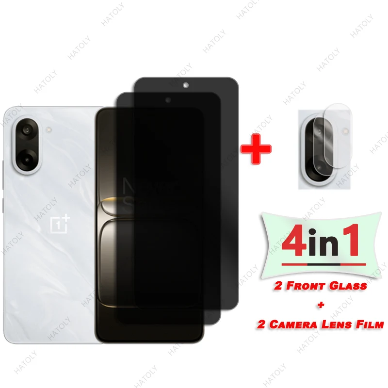 واقي شاشة الخصوصية لهاتف OnePlus Ace 5 زجاج السباق لهاتف OnePlus Ace 5 Racing واقي عدسة الكاميرا الزجاجي المضاد للتجسس مضاد للوهج #1